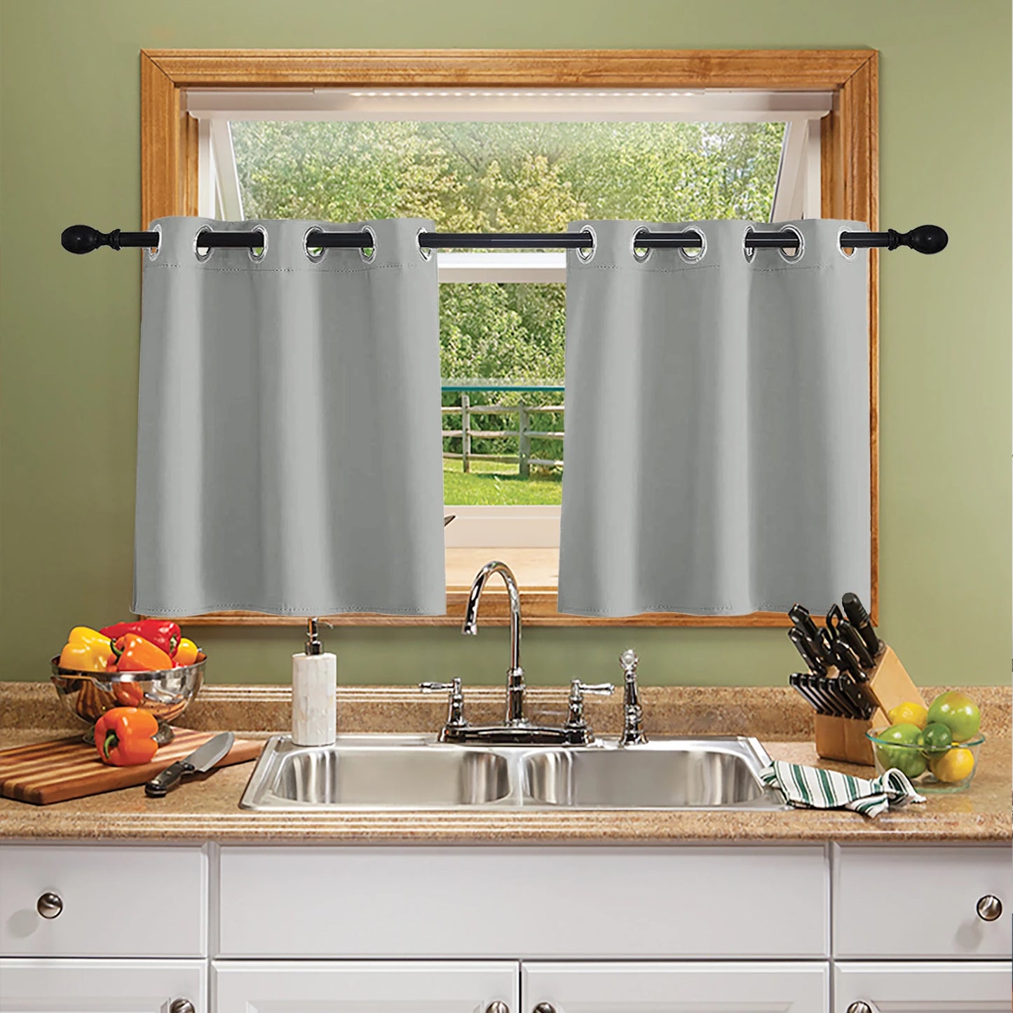 Kitchen Blackout Curtains