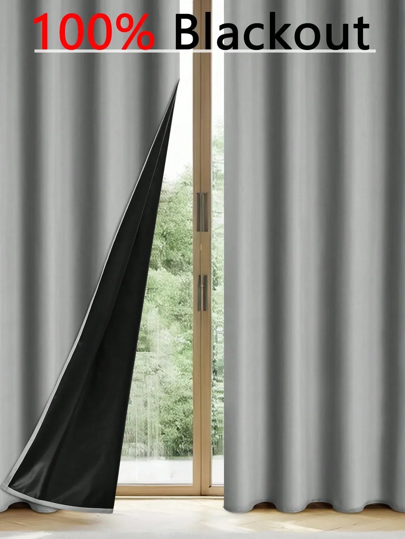 Solid Blackout Curtains