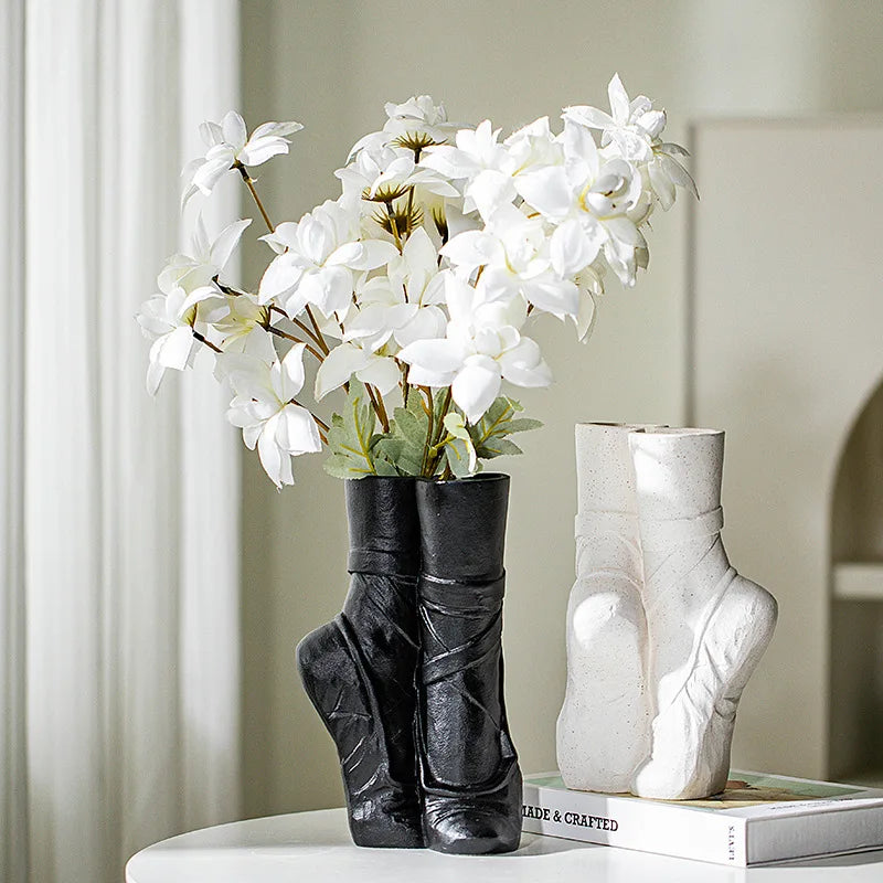 Ballet Shoes Vase