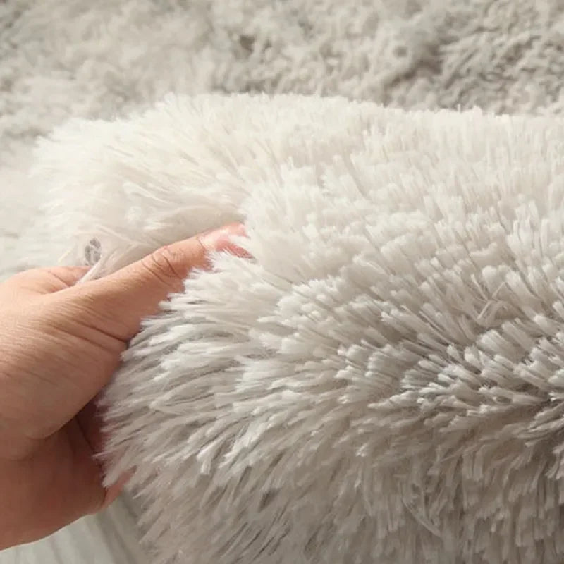 Round Plush Rug